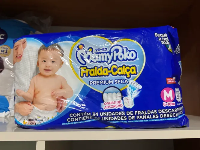 Vendo 3 pacotes fraldas