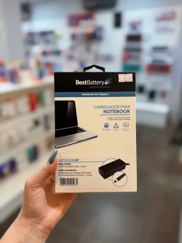 Fonte Notebook HP Pino Grosso 65W