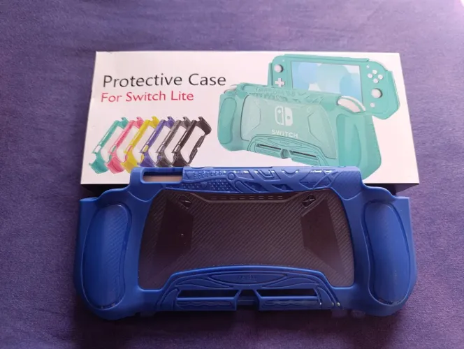 Capa Protetora e película para Nintendo Switch Lite