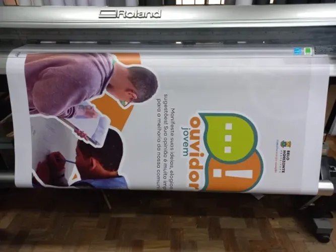 Plotter Roland RS 640 - impressão 1440dpis - 1,60M de boca
