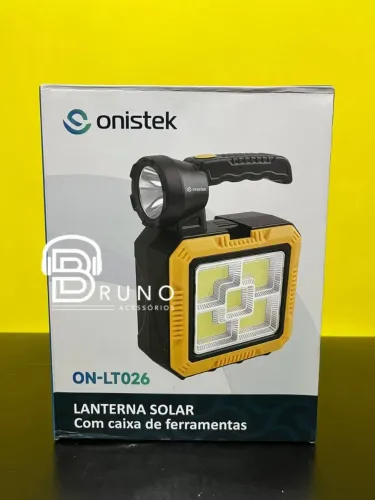 Lanterna Solar com Caixa de Ferramentas ON-LT026