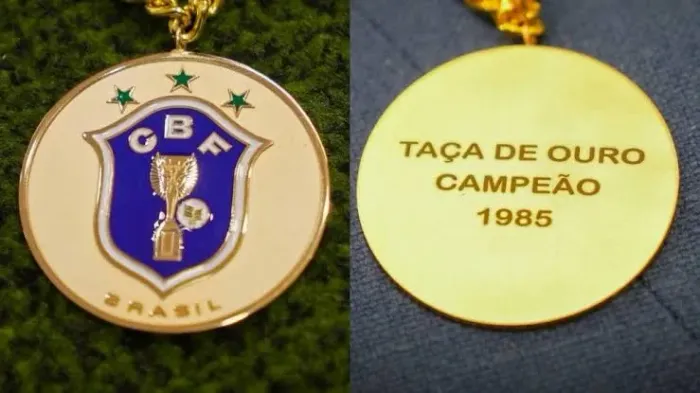 Medalha campeão Coritiba 1985 copa ouro