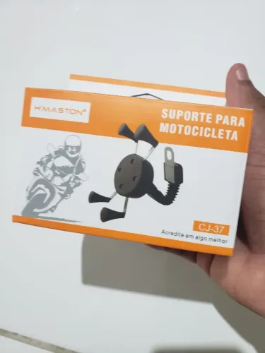 Suporte de Moto para Celular Novo Com Rotação 360°