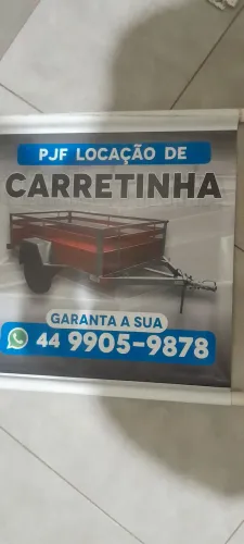 Locação de carretinha 80 a diária 