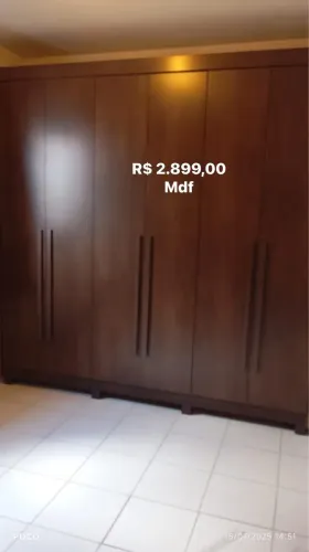 Guarda Roupa Casal Mdf Novo