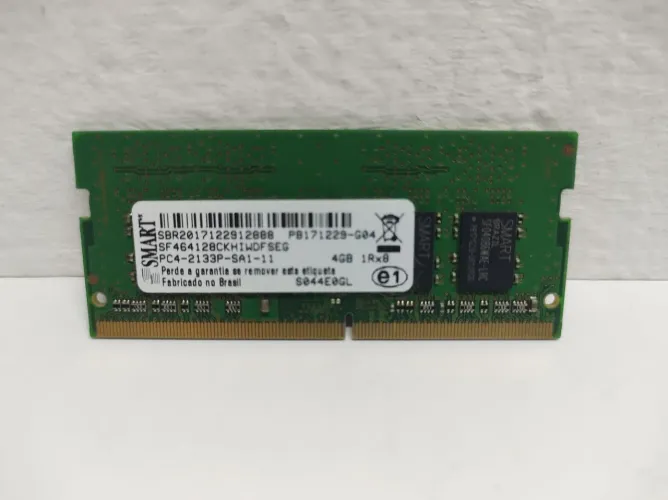 Memória RAM SODIMM 4GB DDR4 Smart