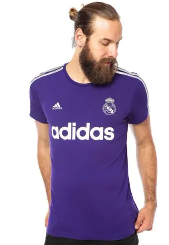 1 Camiseta Adidas Real Madrid Roxa original nova