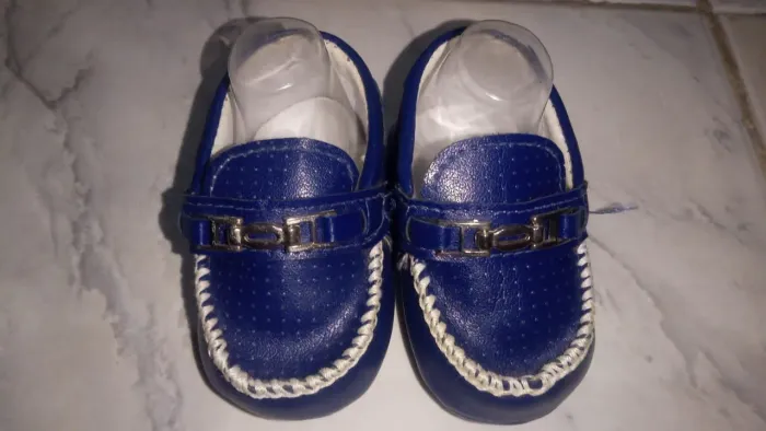Sapatinhos Bebê Azul Marinho