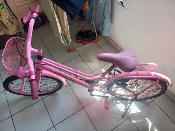 Bicicleta infantil rosa