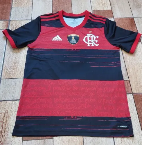 Camisa Do Flamengo Adidas - Infantil - Libertadores 2019