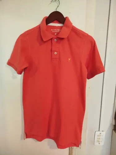 Camisa Polo Laranja Mr. Jones Jeans