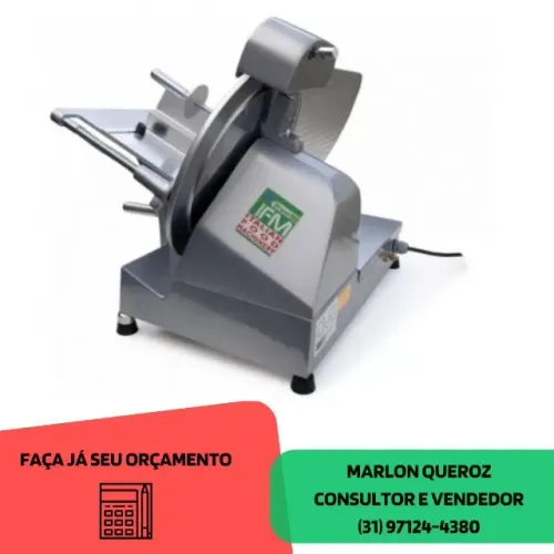 Fatiadora de Frios Semi-Automático IFM Brasil 250mm Bivolt