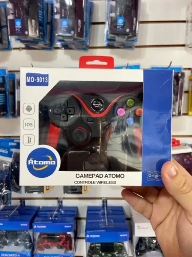 Controle Gamepad Atomo Sem Fio - Android/iOS/PC