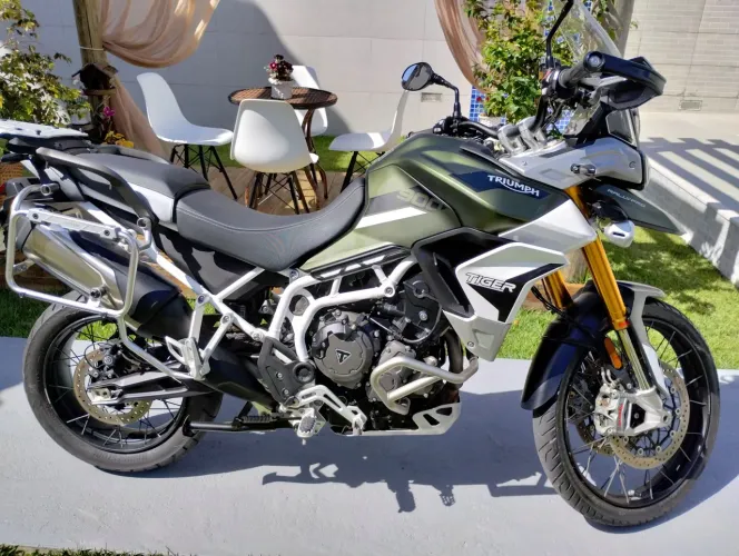 Tiger 900 Rally Pro a mais completada categoria