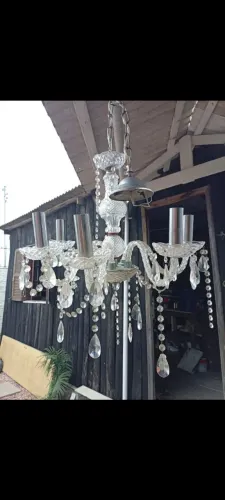 Luminária com 6 braços diferenciada