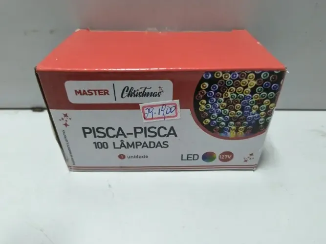 Lote 29 Pisca Pisca 100 Lampadas Led 127v 1 unidade 8Metros 60hz 2.3w Colorido