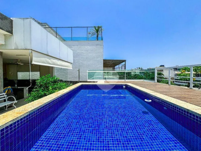 Cobertura Linear 4 quartos ( 4 suítes ) 4vagas no Jardim Oceânico-Barra da Tijuca/RJ-R$4.8