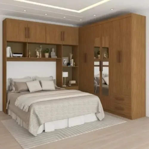 Modulado + Guarda Roupa Hércules 6 Portas Pronta Entrega!