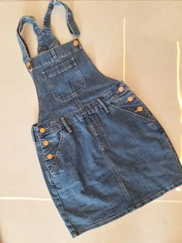 Jardineira Jeans Guess