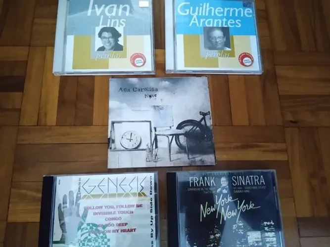 Lote com 5 CDs Variados