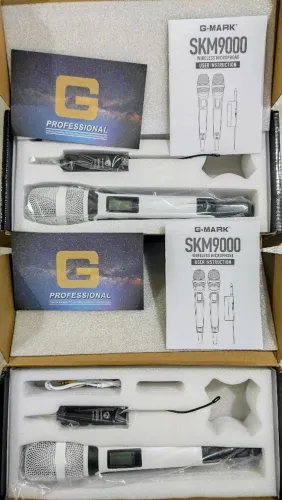 Microfone Sem Fio G-MARK SKM9000 - Profissional