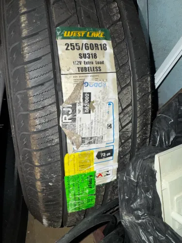 2 PNEUS NOVOS 255/60 R18 WEST LAKE!