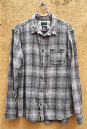 Camisa xadrez Lilás Quiksilver