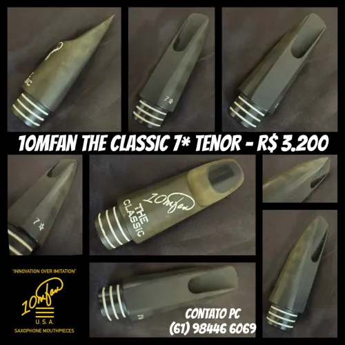 Boquilha para Sax Tenor 10mfan The Classic 7*