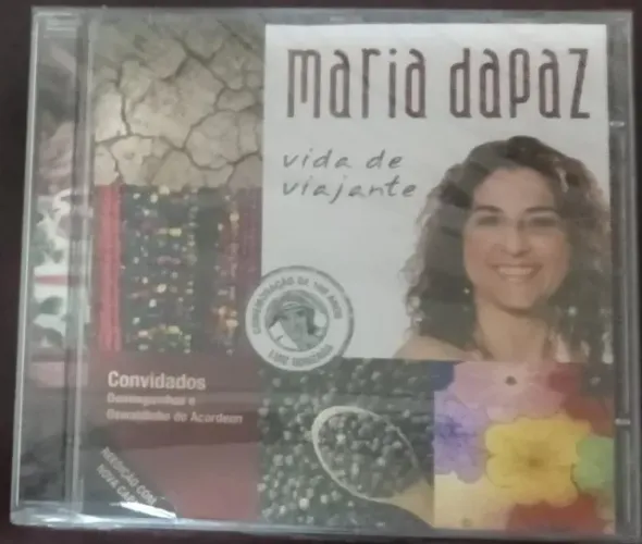 CD-Maria Dapaz-Vida de Viajante-Ano 2003 (CD Lacrado)