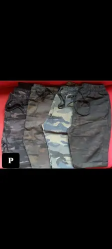 Calças Cargo Camufladas