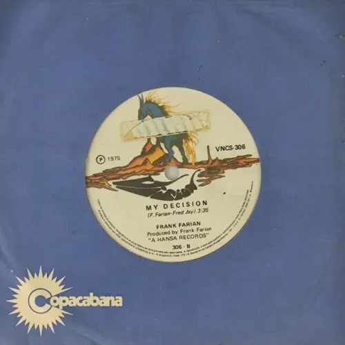 disco de vinil compacto atlantic - my decision / seventy five music