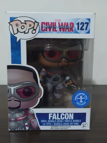 Funko Pop Falcon 127 Captain America Civil War / Capitão América: Gerra Civil 