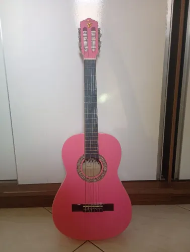 Violão Infantil Juvenil PHX Rosa 
