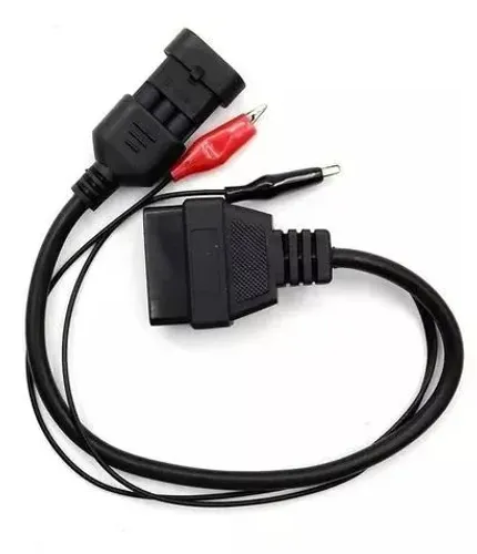 Cabo scanner Adaptador Fiat 3 Pinos/obd2 16 Pinos