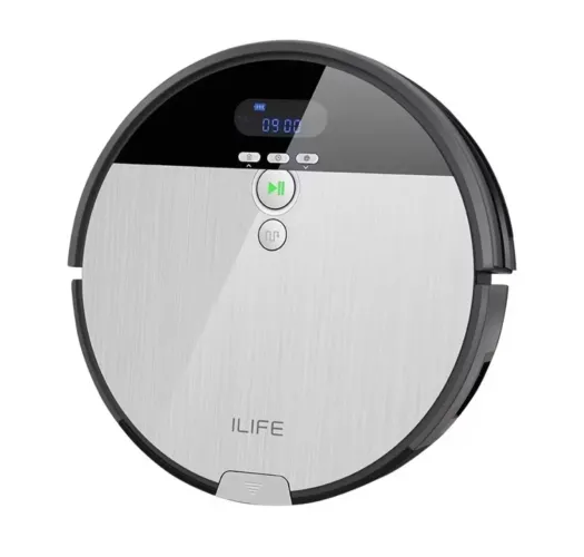Robô Aspirador Pó Inteligente Ilife V8s Navegação Laser Cinza