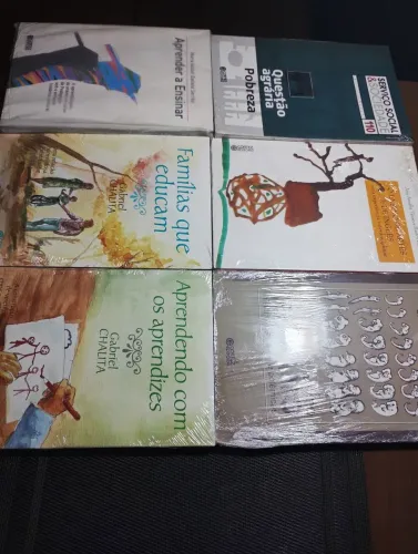 Coleção de Livros Lacrados sobre Educação - Vários Títulos