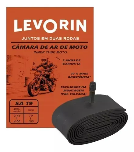 Camara De Ar Levorin Reforçada Aro 19 Bros/Xre 190/Crosser (Entrega Grátis*)