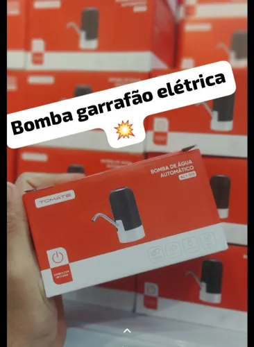 Bomba Elétrica para Galão de Água TOMATE