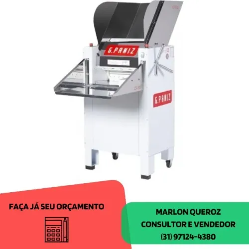Cilindro de Padaria G-Paniz 50 CM 2 Motores Monofásico