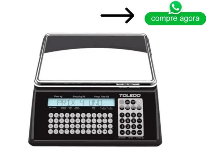 Balança Etiquetadora Toledo Prix 4