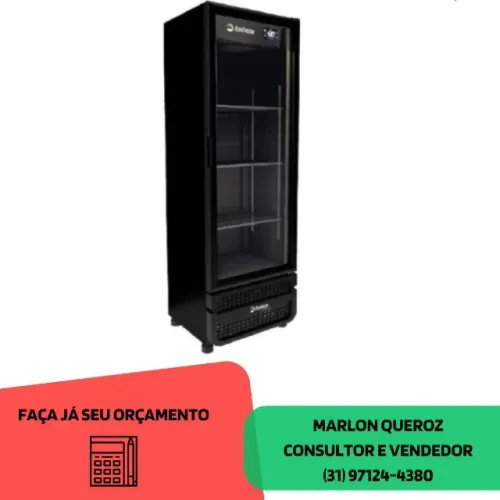 Cervejeira 475 Litros Imbera 127v Preta