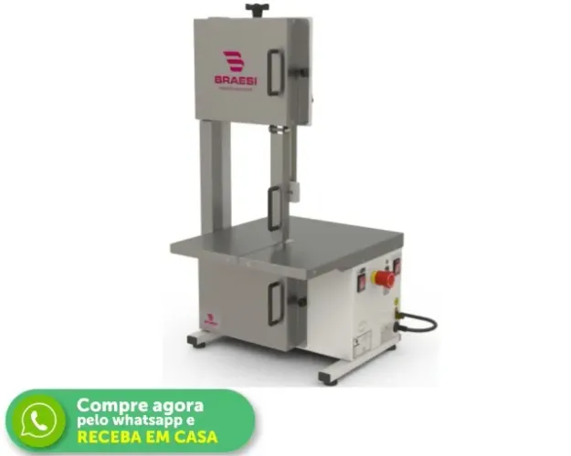 Serra Fita de Carnes Braesi Inox Nova