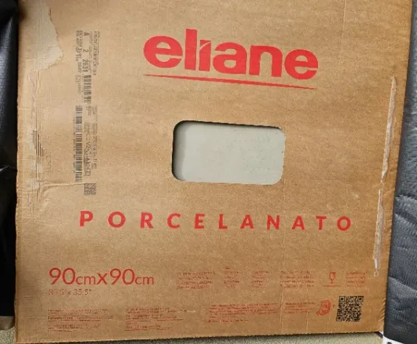 Piso porcelanato 14 m2