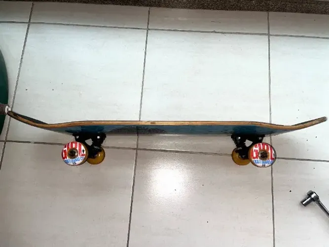 Skate Profissional Truck da Crail NighSessions Rolamentos Diamond Rodas Girl Skateboard