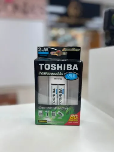 CARREGADOR DE PILHAS AA PORTÁTIL TOSHIBA