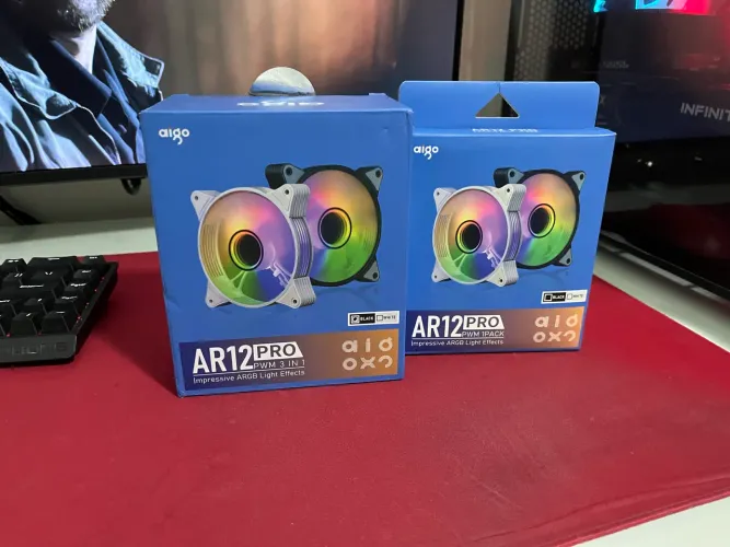 4 fans Aigo AR12 Pro ARGB PWM