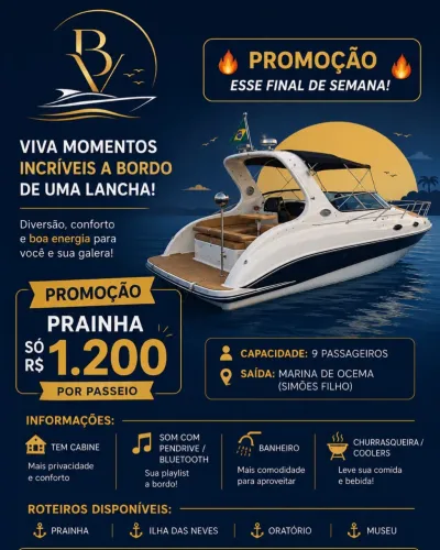Momentos incríveis a bordo