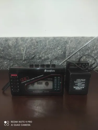 Ràdio Broksonis tsg 45 gravador estério só funciona Am/Fm