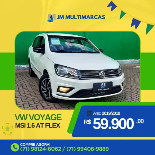 Volkswagen Voyage 1.6 MSI Flex 16V 4P AUT 2019