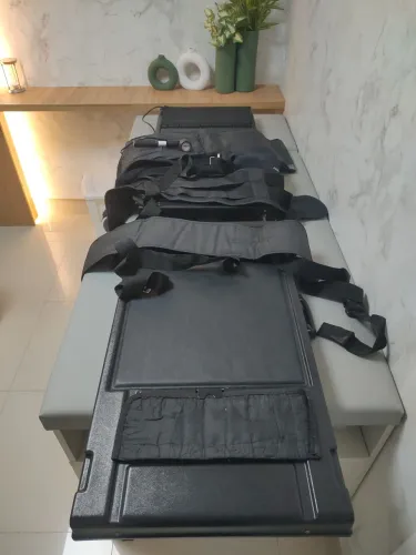 Kit Profissional de Tração Cervical e Lombar